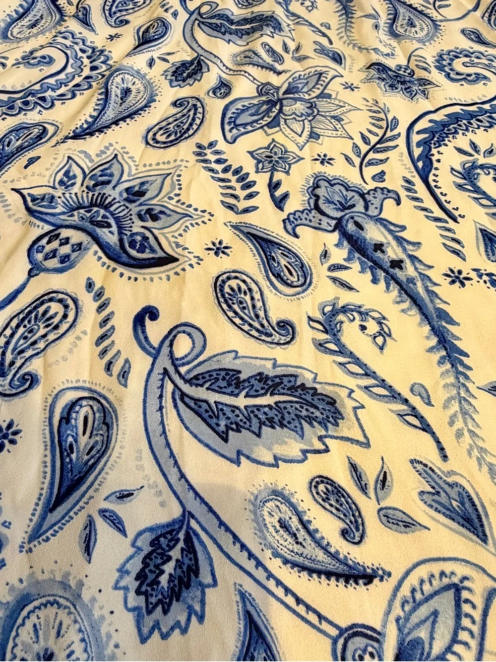 Show Me Your MuMu Women’s Gomez Paisley Print Sleeveless Halter Dress Size L - Picture 6 of 10